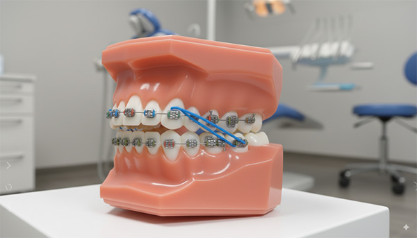 elásticos intermaxilares para ortodoncia