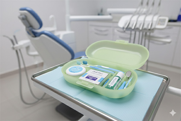 kit de higiene bucal para ortodoncia | en el box