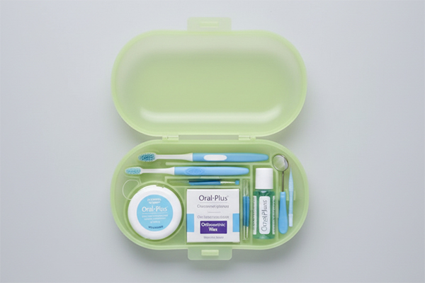 kit de higiene bucal para tratamientos de ortodoncia