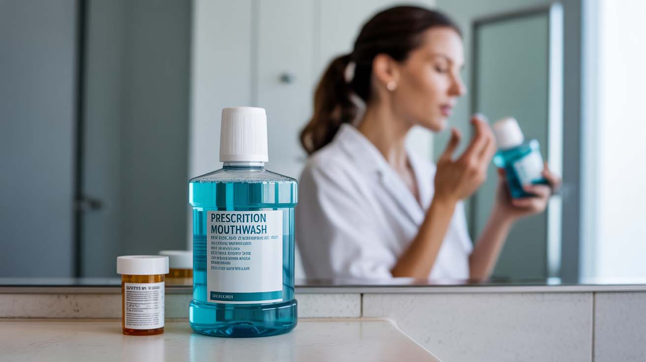 Uso de antibioticos y enjuagues bucales | periodontitis tratamiento