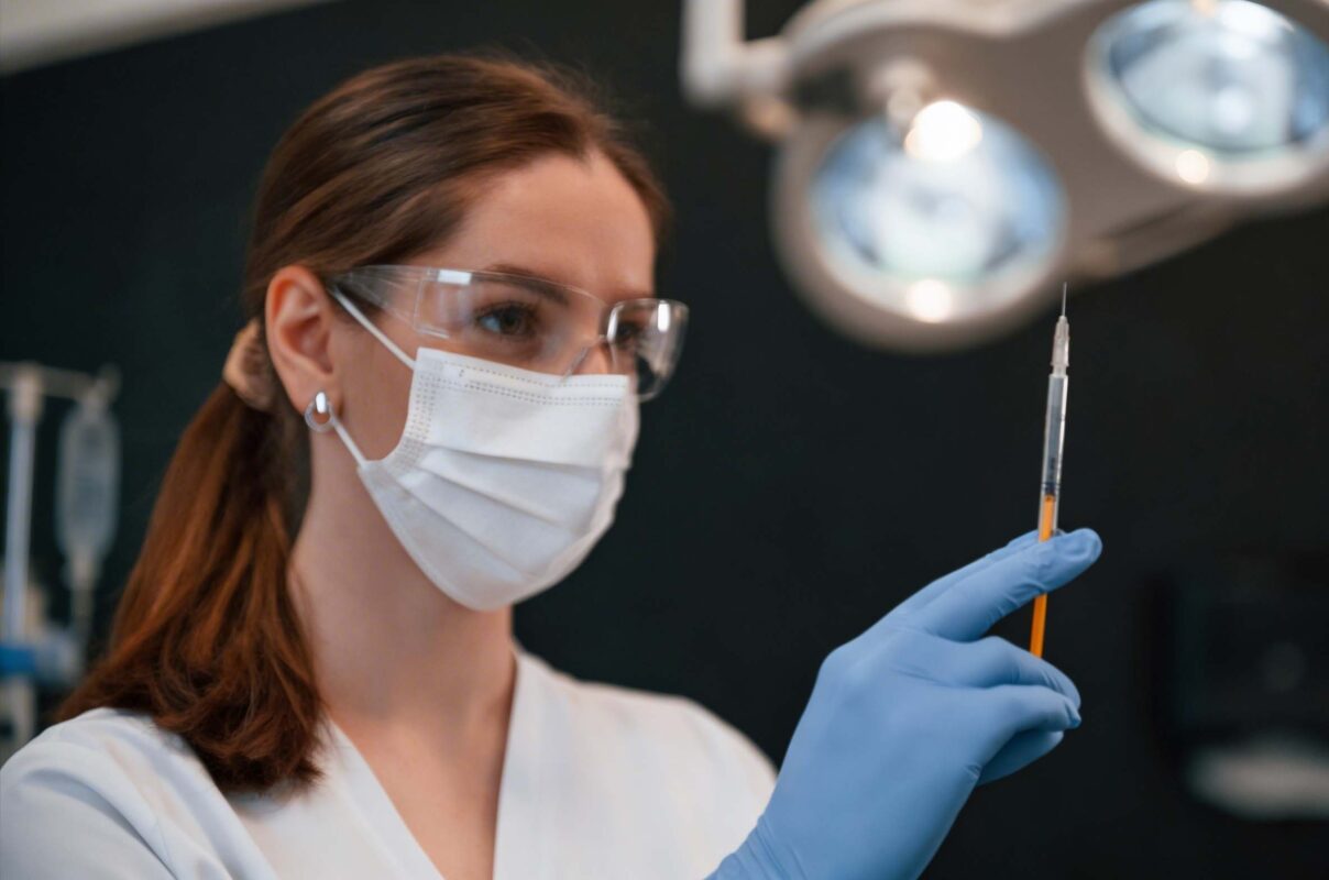 Anestesia local y control de molestias durante el tratamiento del curetaje dental